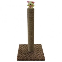 Pet Pretty Oyuncaklı Kalın Kedi Tırmalama Kahve