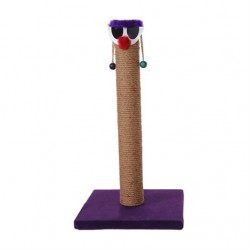 Pet Pretty Palyaço 50 Cm Kedi Tırmalama Mor