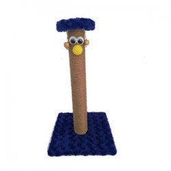 Pet Pretty Palyaço 50 Cm Kedi Tırmalama Mavi Pet Pretty Palyaço 50 Cm Kedi Tırmalama Mavi