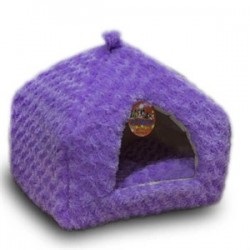 Pet Pretty Peluş Piramit Kedi Köpek Yatağı Lila 45x45 Cm Pet Pretty Peluş Piramit Kedi Köpek Yatağı Lila 45x45 Cm