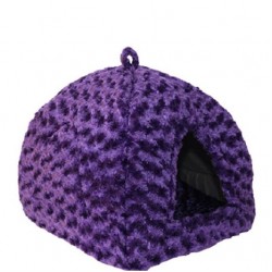 Pet Pretty Peluş Piramit Kedi Yatağı Mor 45 x 45 Cm