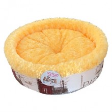 Pet Pretty Spesiyal Sarı Köpek Yatağı 46x46x18 Cm