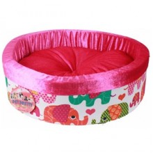 Pet Pretty Spesiyal Pembe Köpek Yatağı 46x46x18 Cm