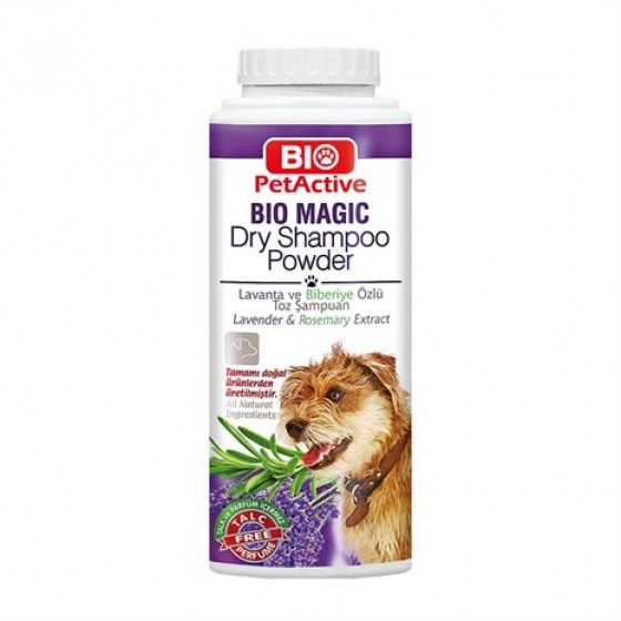 PetActive Bio Magic Lavanta ve Biberiye Özlü Kuru Köpek Şampuanı 150Gr