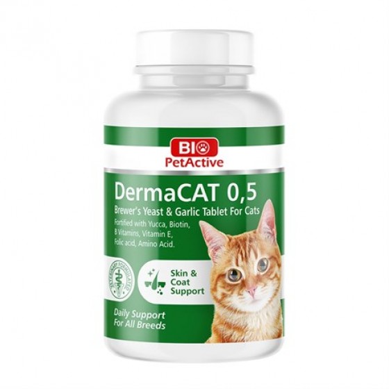 PetActive Derma Cat Sarımsaklı Maya Çiğneme Tableti 150 adet