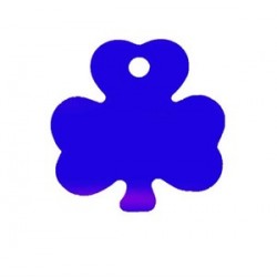 Petag Aluminium Kedi ve Köpek İsimliği Yonca Yaprağı Mavi