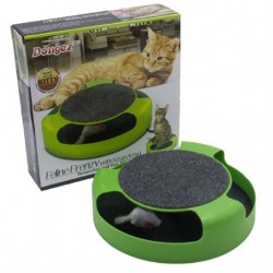 Catlife Hareketli Tüylü Fare Kedi Oyuncağı