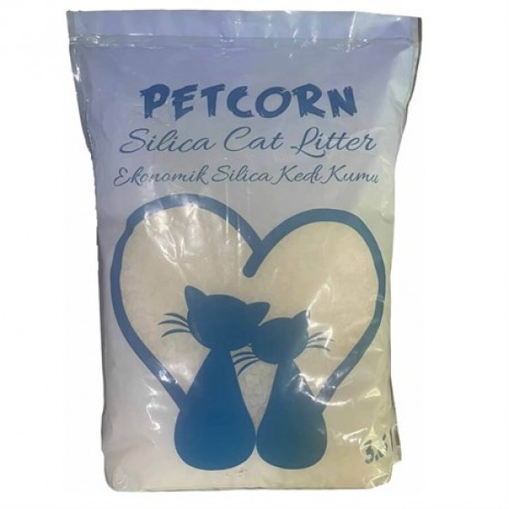 Petcorn Ekonomik Silika Kedi Kumu 3.6 Lt