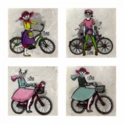 Petdesign Cat Bike Doğal Taş Magnet 4 Lü Petdesign Cat Bike Doğal Taş Magnet 4 Lü