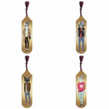 Petdesign City Cat Metal Kitap Ayracı 4 lü