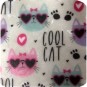 Petdesign Cool Cat Doğal Taş Bardak Altlığı 4 Lü