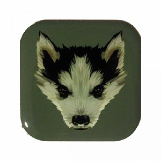 Petdesign Happy Line Dog Metal Bardak Altlığı 4 Lü