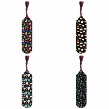 Petdesign İcon Cat Black Metal Kitap Ayracı 4 lü