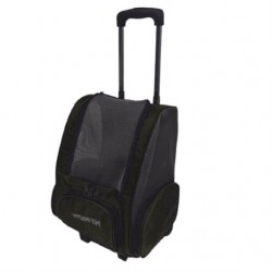 Petpretty Çekçekli Kedi Köpek Taşıma Çantası Gri