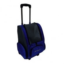 Petpretty Çekçekli Kedi Köpek Taşıma Çantası Mavi