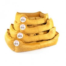 PetPretty Comfort Kedi Ve Köpek Yatağı No:1 Hardal