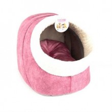 Petprety Alaska Kedi Köpek Yuvası Gül Kurusu