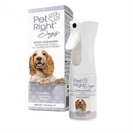 PetRight Köpek Alerji Ve Temizleyen Spreyi 200ML