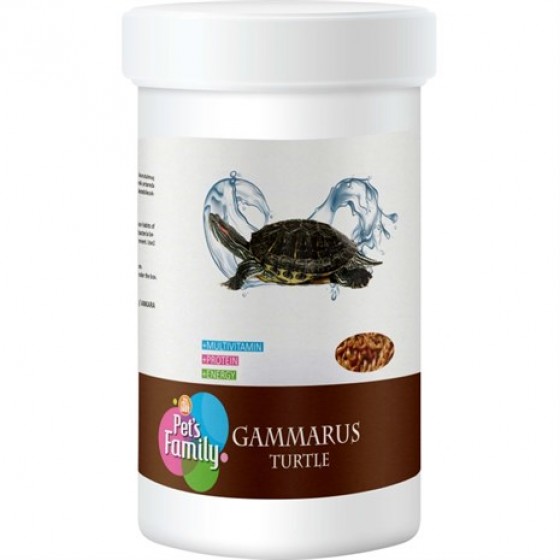 Pets Family Gammarus Turtle Kaplumbağa Yemi 250ml/30g