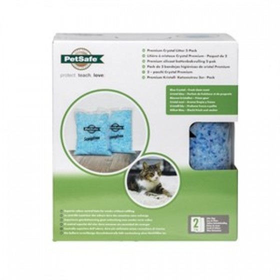 PetSafe Deluxe Kristal Kedi Kumu 2li Paket