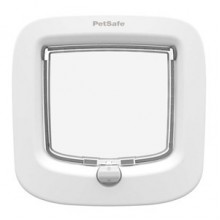 PetSafe Manuel 4 Yönlü Kilitli Kedi Kapısı Beyaz