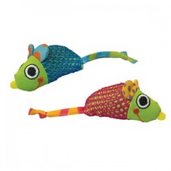 Petstages Catnipli İkili Fare Kedi Oyuncağı 6,5 Cm Petstages Catnipli İkili Fare Kedi Oyuncağı 6,5 Cm