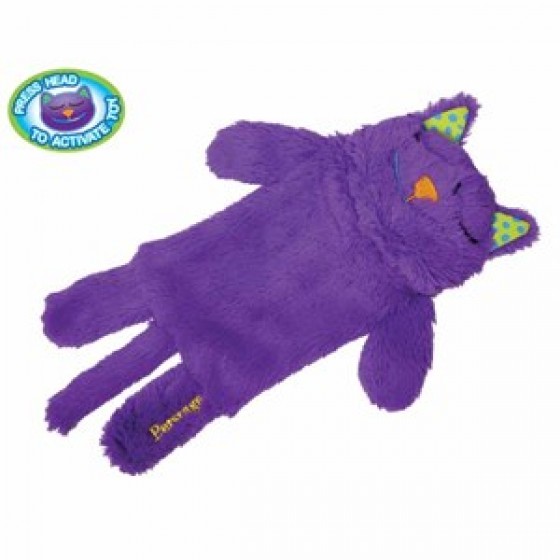 Petstages Hırıltı Sesli Peluş Kedi Oyuncağı 30 Cm