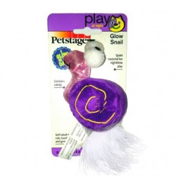 Petstages Karanlıkta Parlayan Salyangoz Kedi Oyuncağı