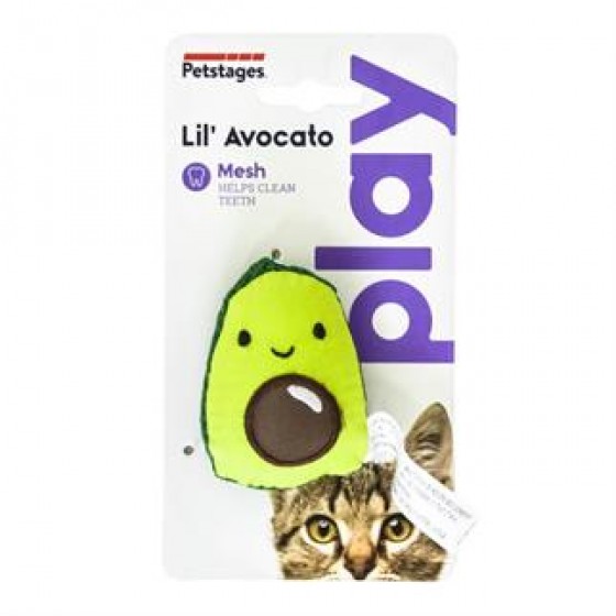 Petstages Lil Avocato Diş Sağlığı Kedi Çiğneme Oyuncağı