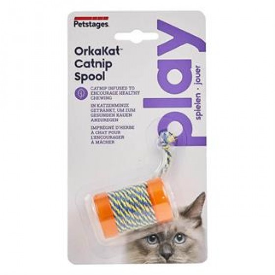 Petstages Orka Silindir İpli Kedi Oyuncağı