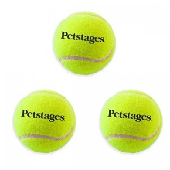 Petstages Tenis Topu 6 cm 3lü