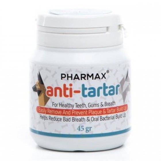 Pharmax Anti-Tartar Kedi Köpek Diş Taşı Giderici Toz 45gr