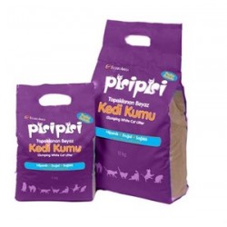 Pisipisi Kalın Taneli Topaklanan Kedi Kumu 5 Kg