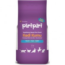Pisipisi İnce Taneli Topaklanan Kedi Kumu 10 Kg