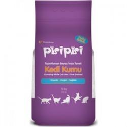 Pisipisi Kalın Taneli Topaklanan Kedi Kumu 10 Kg Pisipisi Kalın Taneli Topaklanan Kedi Kumu 10 Kg
