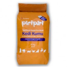 Pisipisi Sabun Kokulu Kalın Taneli Topaklanan Kedi Kumu 10 Kg