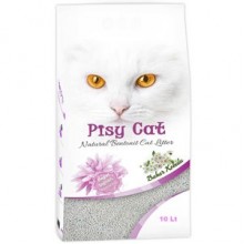 PisyCat Bahar Kokulu Tozsuz Topaklaşan İnce Kedi Kumu 10 Lt