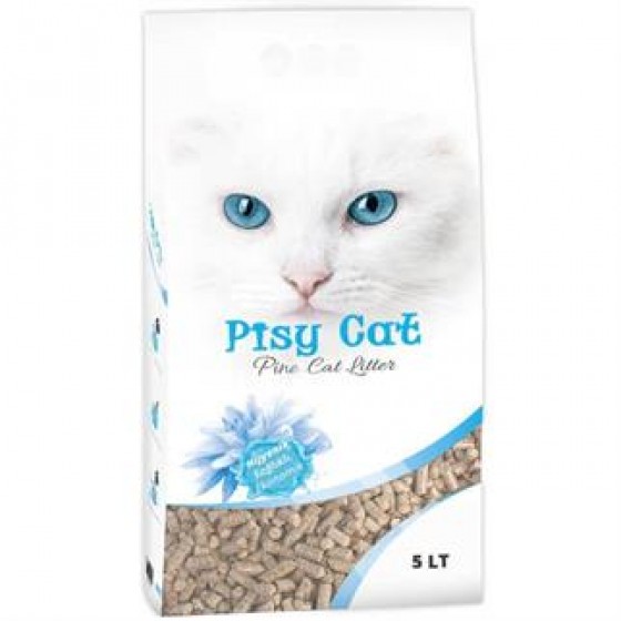 PisyCat Doğal Çam Ağacı Kedi Kumu 5 LT/3,6 Kg