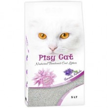 PisyCat Lavantalı Tozsuz Topaklaşan İnce Kedi Kumu 5 Lt