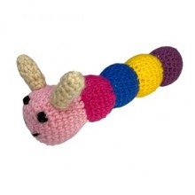 PisyCat Catnipli Örgü Tırtıl Kedi Oyuncağı