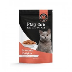 PisyCat Pouch Adult Salmon Somonlu Kedi Konservesi 85 Gr PisyCat Pouch Adult Salmon Somonlu Kedi Konservesi 85 Gr