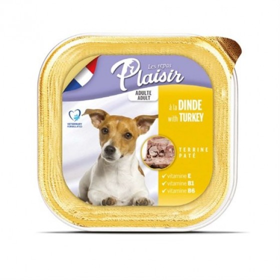 PLAISIR Hindili Ezme Köpek Konservesi 150 gr