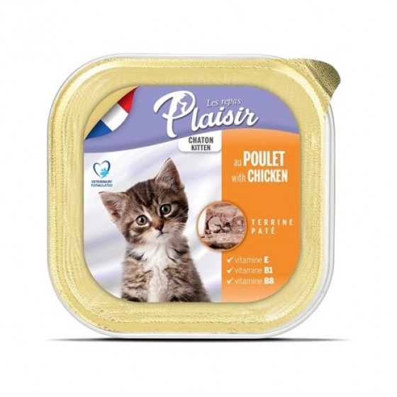 Plaisir Pate Ezme Yavru Kedi Konservesi 100 Gr