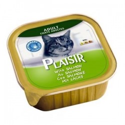 PLAISIR Yetişkin Ezme Kedi Konservesi Somonlu 100 Gr PLAISIR Yetişkin Ezme Kedi Konservesi Somonlu 100 Gr