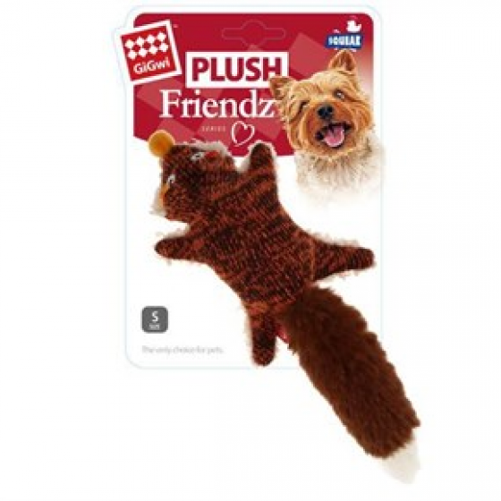 Plush Friendz Sesli Sincap Köpek Oyuncağı