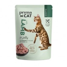 PrimaCat Kuzulu Jöleli Pouch Tahılsız Kedi Konservesi 85gr