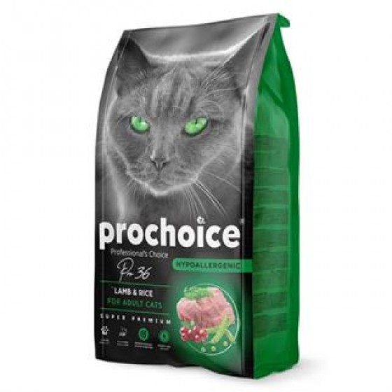 Pro Choice Pro 36 Yetişkin Kuzu Etli Kedi Kuru Maması 2 Kg