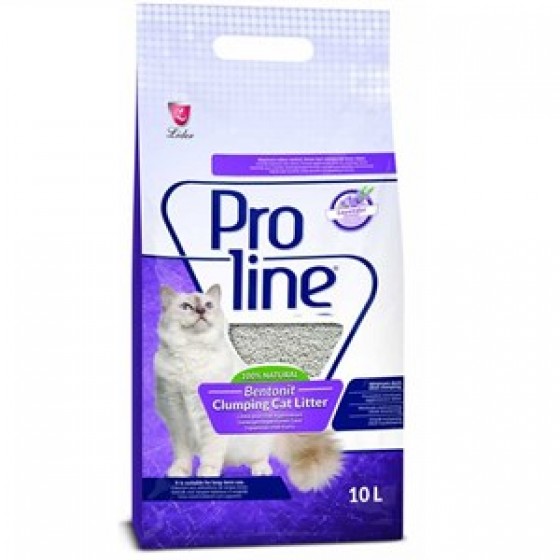 Pro Line Lavanta Kokulu Bentonit Kedi Kumu 10 LT