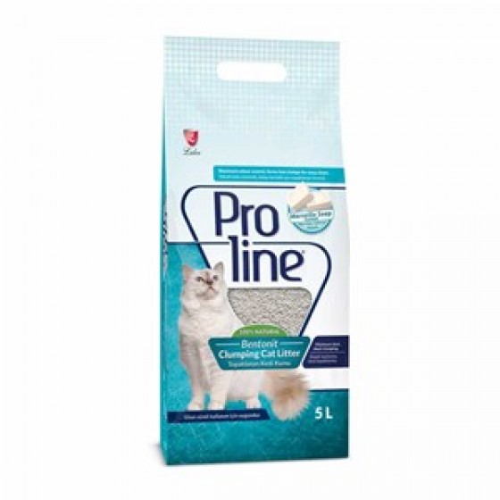 Pro Line Marsilya Sabunu Kokulu Bentonit Kedi Kumu 5 lt