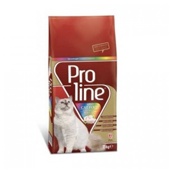 ProLine Optium Renkli Taneli Tavuklu Yetişkin Kedi Maması 1,5 Kg